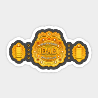 World Champion DAD Sticker